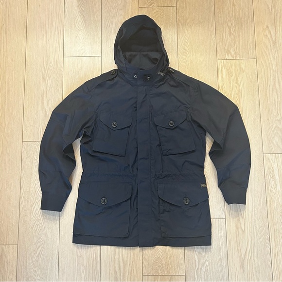 Polo Ralph Lauren Other - Vintage Polo Ralph Lauren Men's M-65 Military Field Jacket Navy Blue Size Large